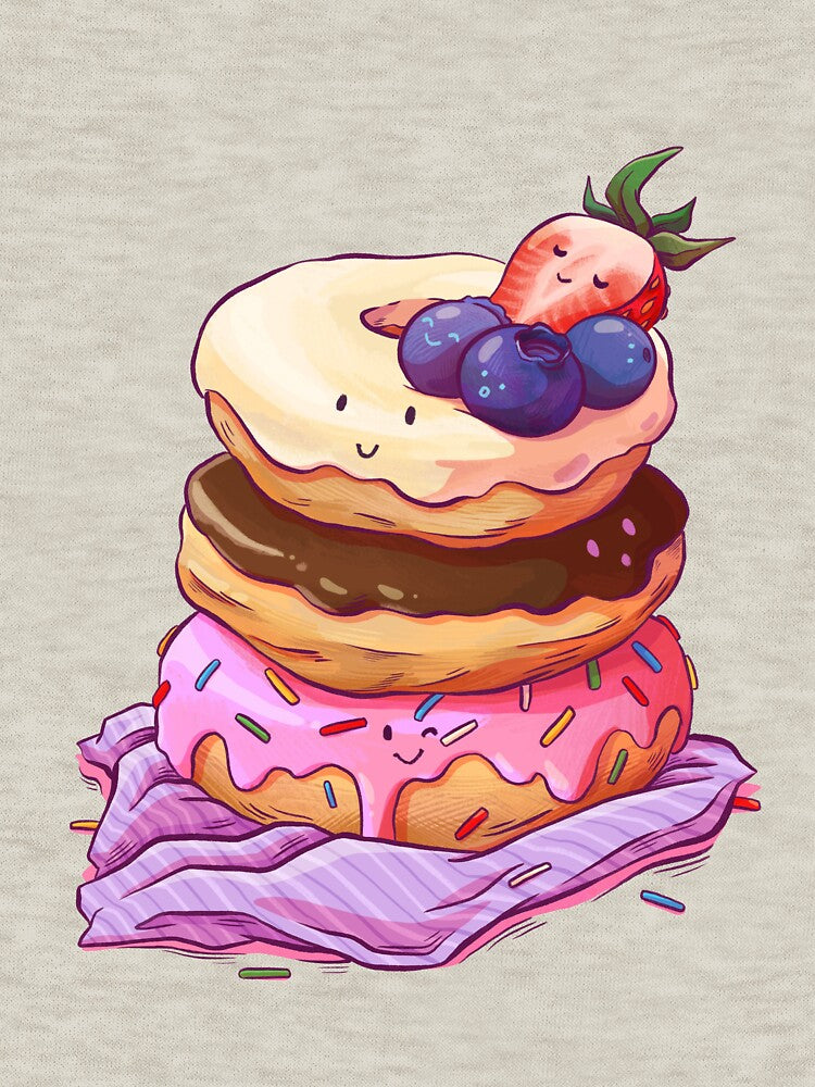 A trio of adorable donuts by VictoriaHamre