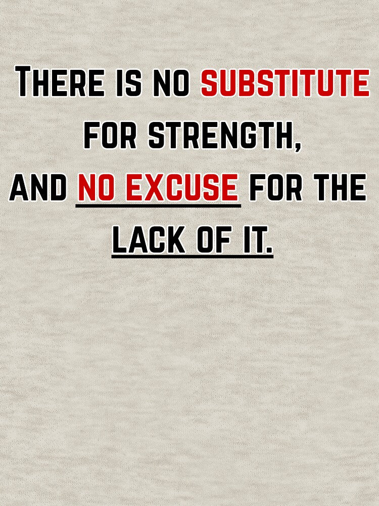 No Excuses by BMBR-Designs
