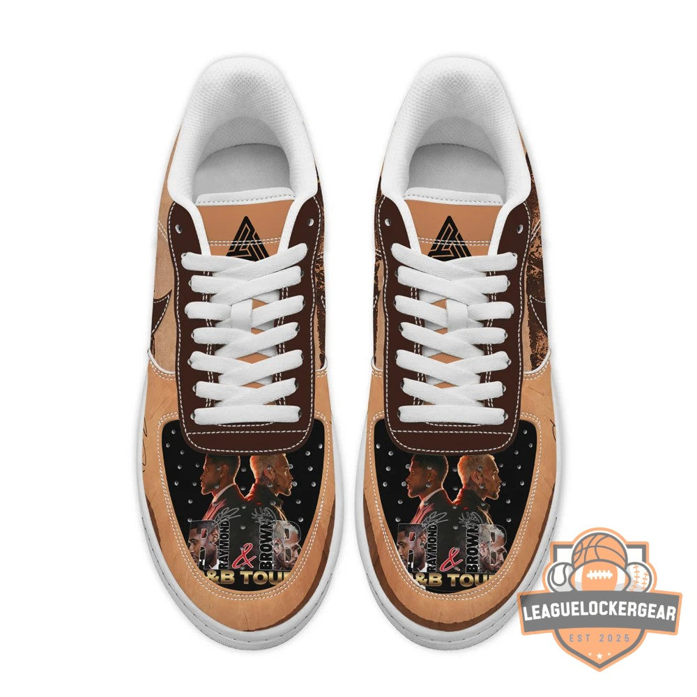 Raymond & Brown The R&B Tour Custom Sneakers