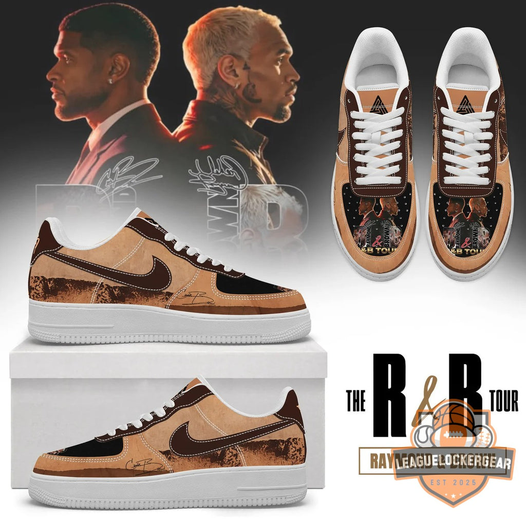 Raymond & Brown The R&B Tour Custom Sneakers