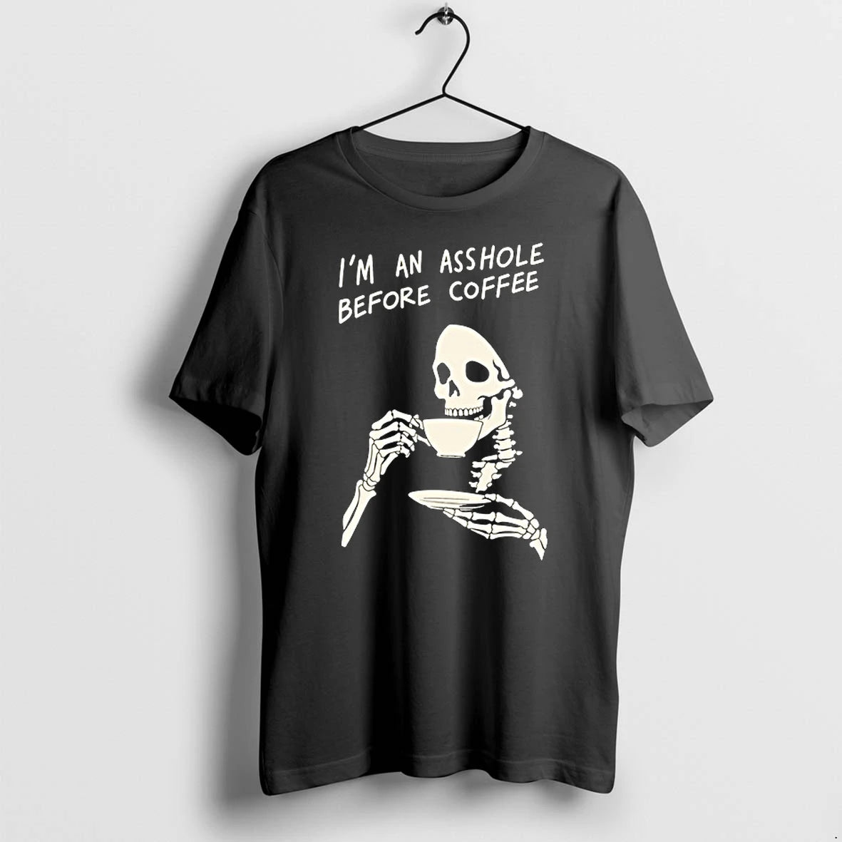 Reaper Im An Asshole Before Coffee 0 Tshirts Sweater