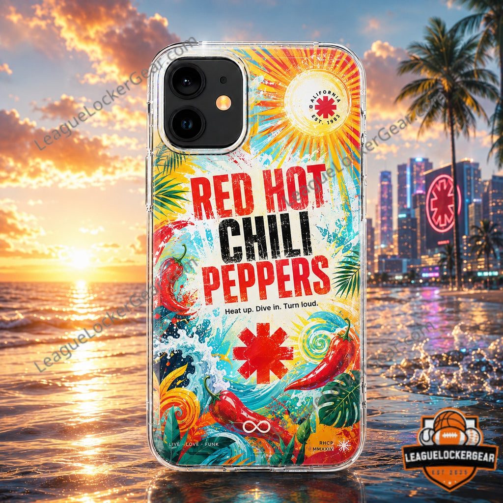 Red Hot Chili Peppers California Est 1983 Phone Case
