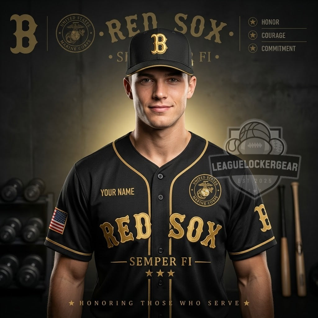 Boston Red Sox USMC Tribute Jersey