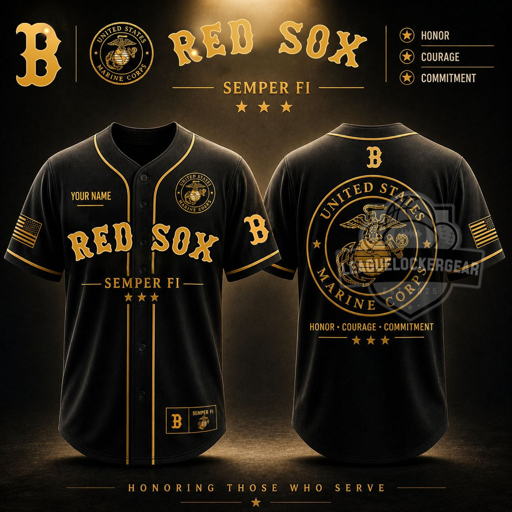 Boston Red Sox USMC Tribute Jersey