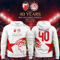Olympiacos F.C. 40 Year Anniversary1986-2026 Hoodie