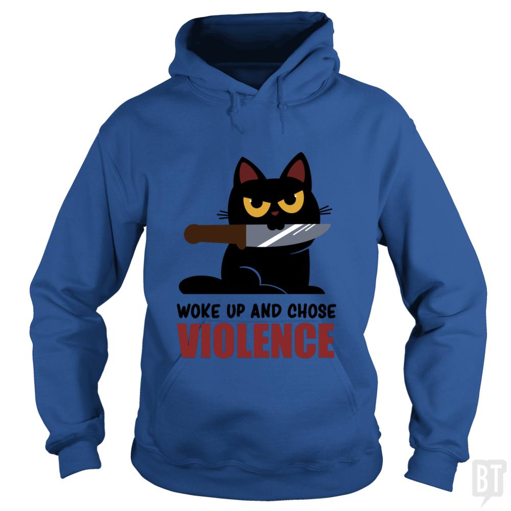 Violent Cat Hoodie