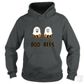Boo Bees Halloween Ghosts and Bees Hoodie