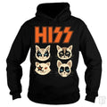 Cats Kittens Rock Rockin Hoodie