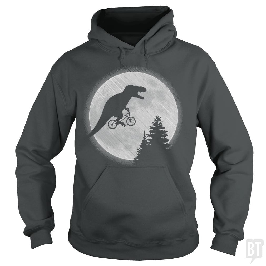 Dino Goes To The Moon Hoodie