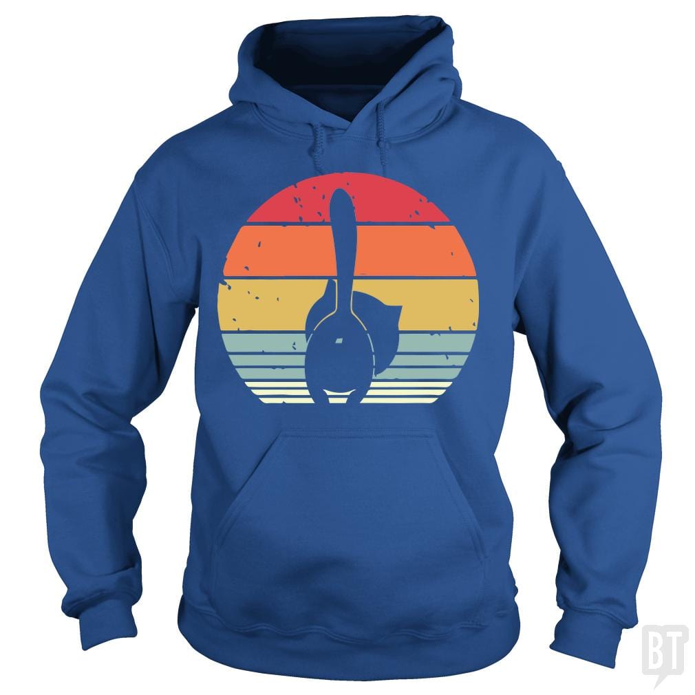 Cat Back Retro Hoodie