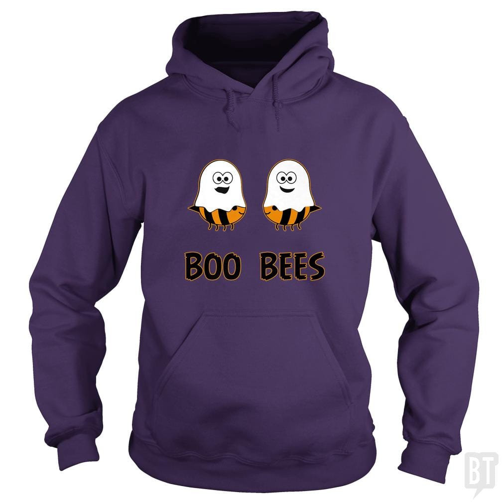Boo Bees Halloween Ghosts and Bees Hoodie