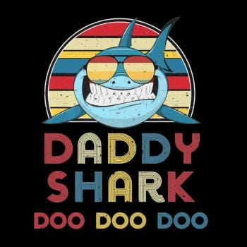 Daddy Shark Hoodie
