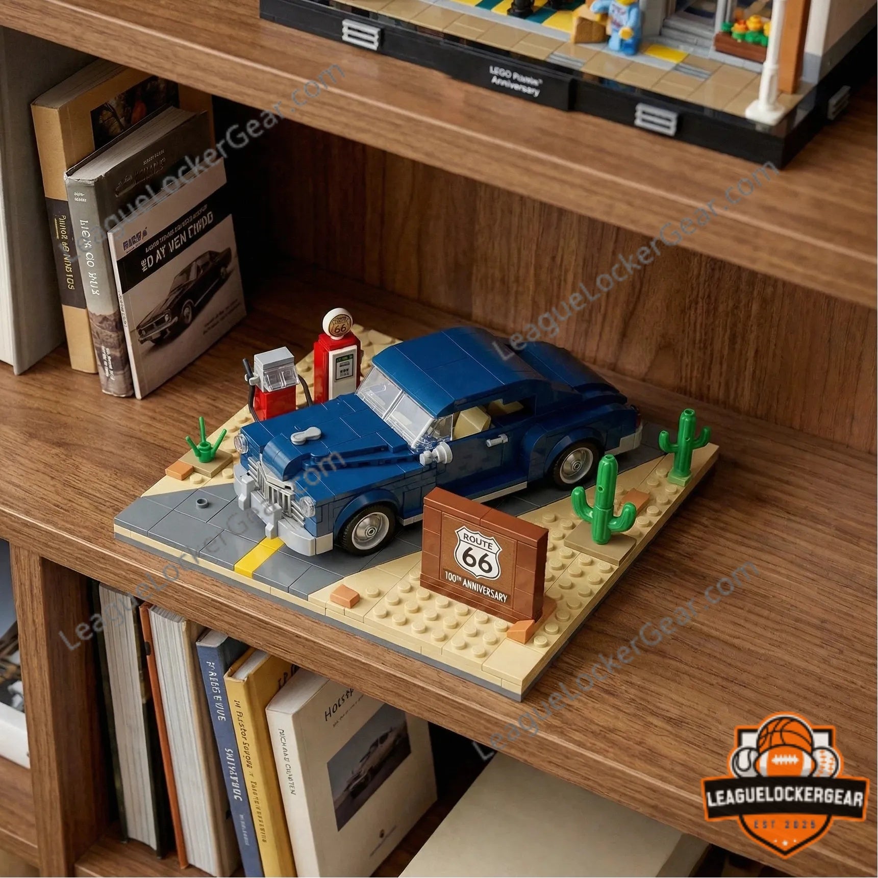 Route 66 100th Anniversary Car Display Building Blocks Set