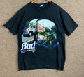 Vintage 1995 Bud King Of Beers Budweiser Frog T-Shirt Mens XL Single Stitch USA