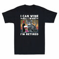 Shirt Retired Cat I¡¯m Can Want Men's I Vintage Funny All T I Wine Short Sleeve