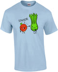 Stalker - Beet and Celery food pun t-shirt