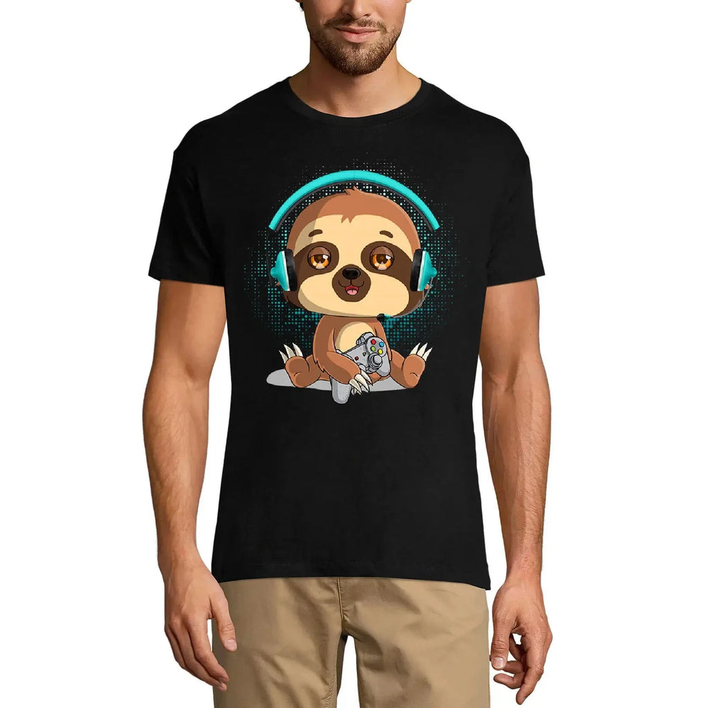 ULTRABASIC men's t-shirt lazy player shirt for lazy gamers