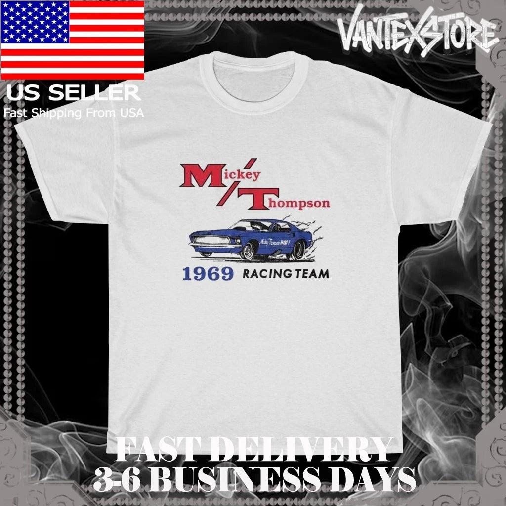 NEW SHIRT MICKEY THOMPSON 1969 LOGO MEN'S T-SHIRT FUNNY AMERICAN USA SIZE S-5XL