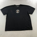 Hinano Tahiti Shirt Mens 2XL Black Short Sleeve Graphic Surf Beachwear Logo Tee