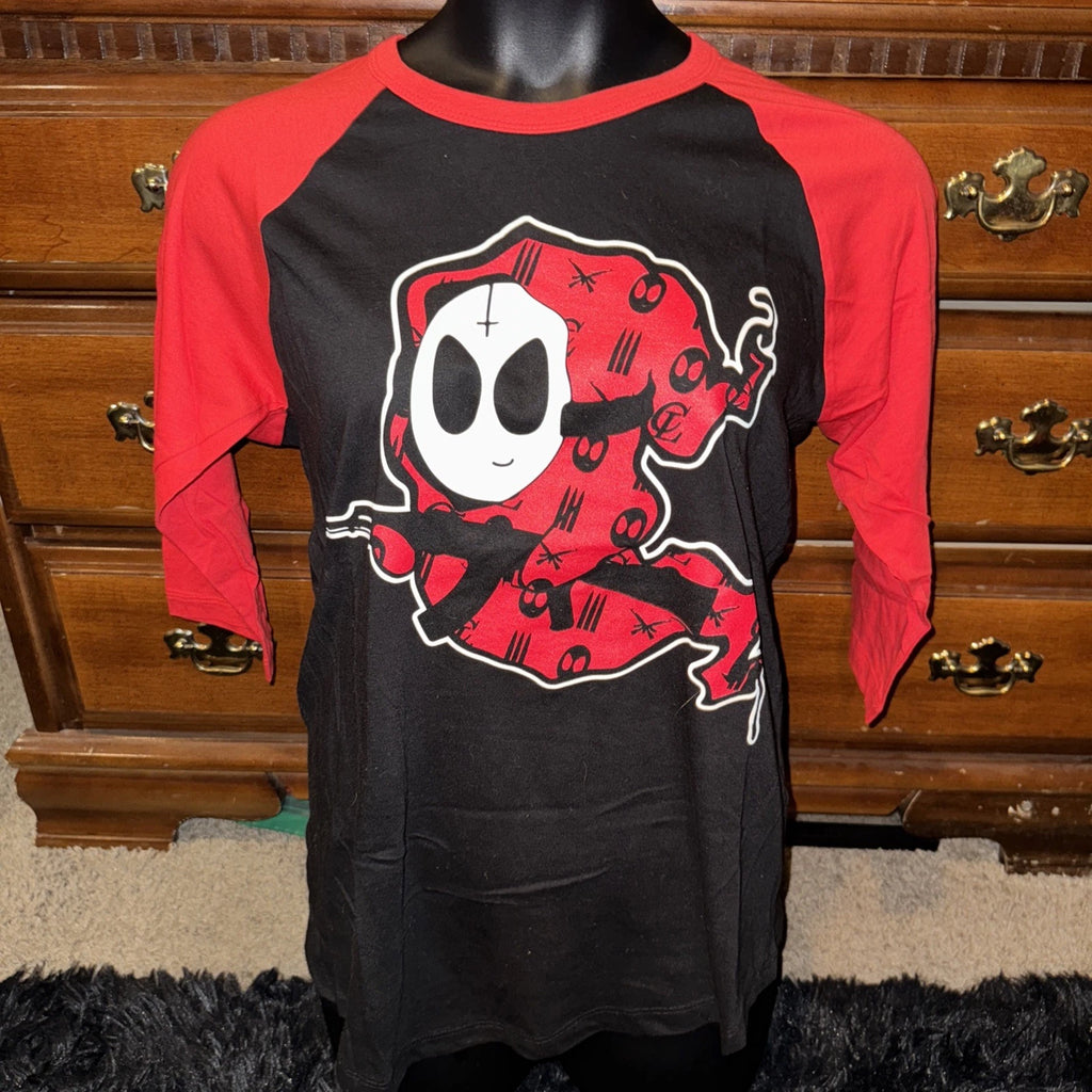 Lazy N Crazy Baseball Style Reaper Medium Men’s  T Shirt RARE