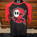 Lazy N Crazy Baseball Style Reaper Medium Men’s  T Shirt RARE
