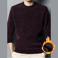 Warm Top Men's Knitted Sweater Dating Vacation Pullover Design Long Sleeve