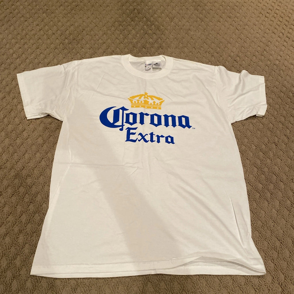 Brand New White Corona Extra Mens Large T-shirt  Mexico Beer