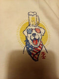 Izod New /tags Saltwater TShirt 3XLT Sunny Times Dog W/Sunglasses + Beer On Head