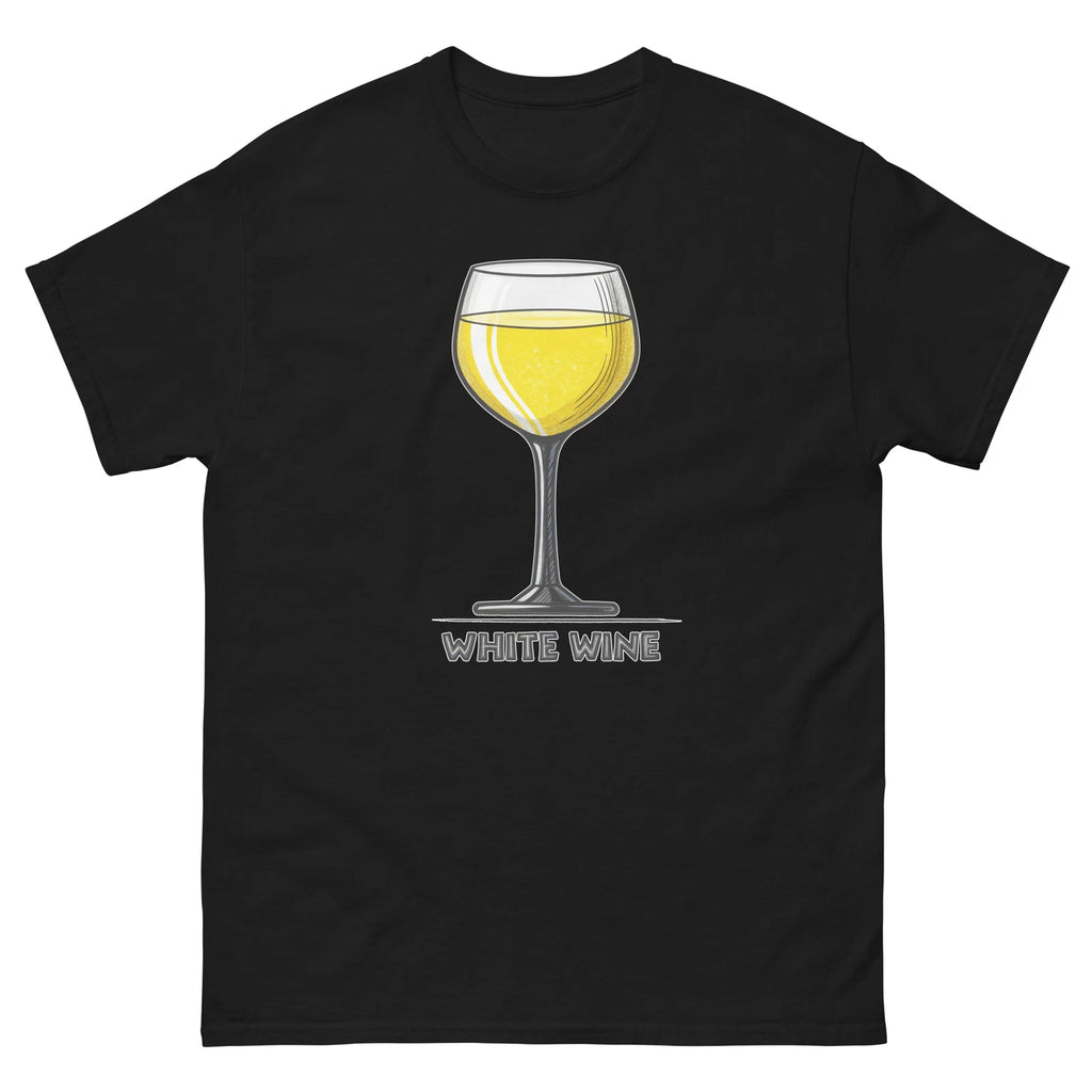White Wine Drink Delicious Popular Beverage T-Shirt