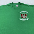 Vintage O'Keefe Ale Shirt Mens Medium Canadian Drinking Academy Beer Promo 80s