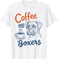 Coffee and Boxer Dog Owner Mom Dad Pet Lover Men Women T-Shirt unisex T-Shirt