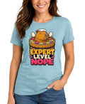 Expert Level Nope Capybara Shirt, Funny Spa Day Boundaries Graphic Tee