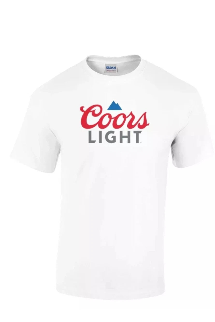Coors Light Beer Cult Classic Advert Retro T-Shirt Ironic S M L XL 2,3,4XL
