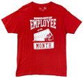 Dunder Mifflin Inc. Employee Of The Month Comedy TV Show T-Shirt Size Large Red