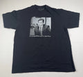 The Office Mens XL T-Shirt Michael Scott I'm not superstitious Graphic Meme Tee