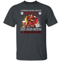 Coffee and dachshund Unisex shirt gift dachshund dog mom tee black dark heather