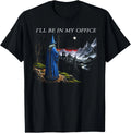I'll Be in My Office Funny Wizard Fantasy Magic Art T-Shirt unisex T-Shirt