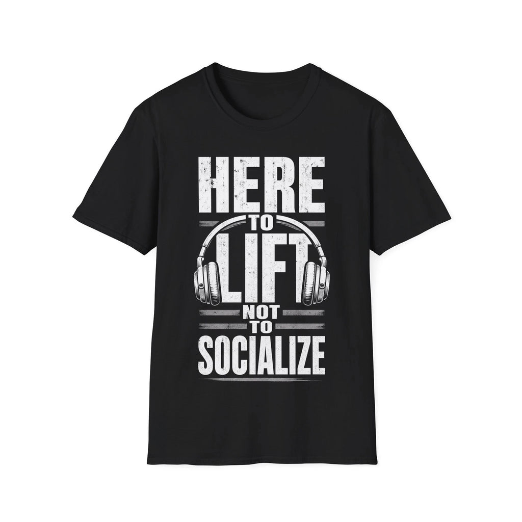 Funny Workout Gym T-Shirt Powerlifting Bodybuilding Activewear Motivational Tee