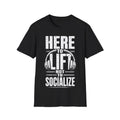 Funny Workout Gym T-Shirt Powerlifting Bodybuilding Activewear Motivational Tee
