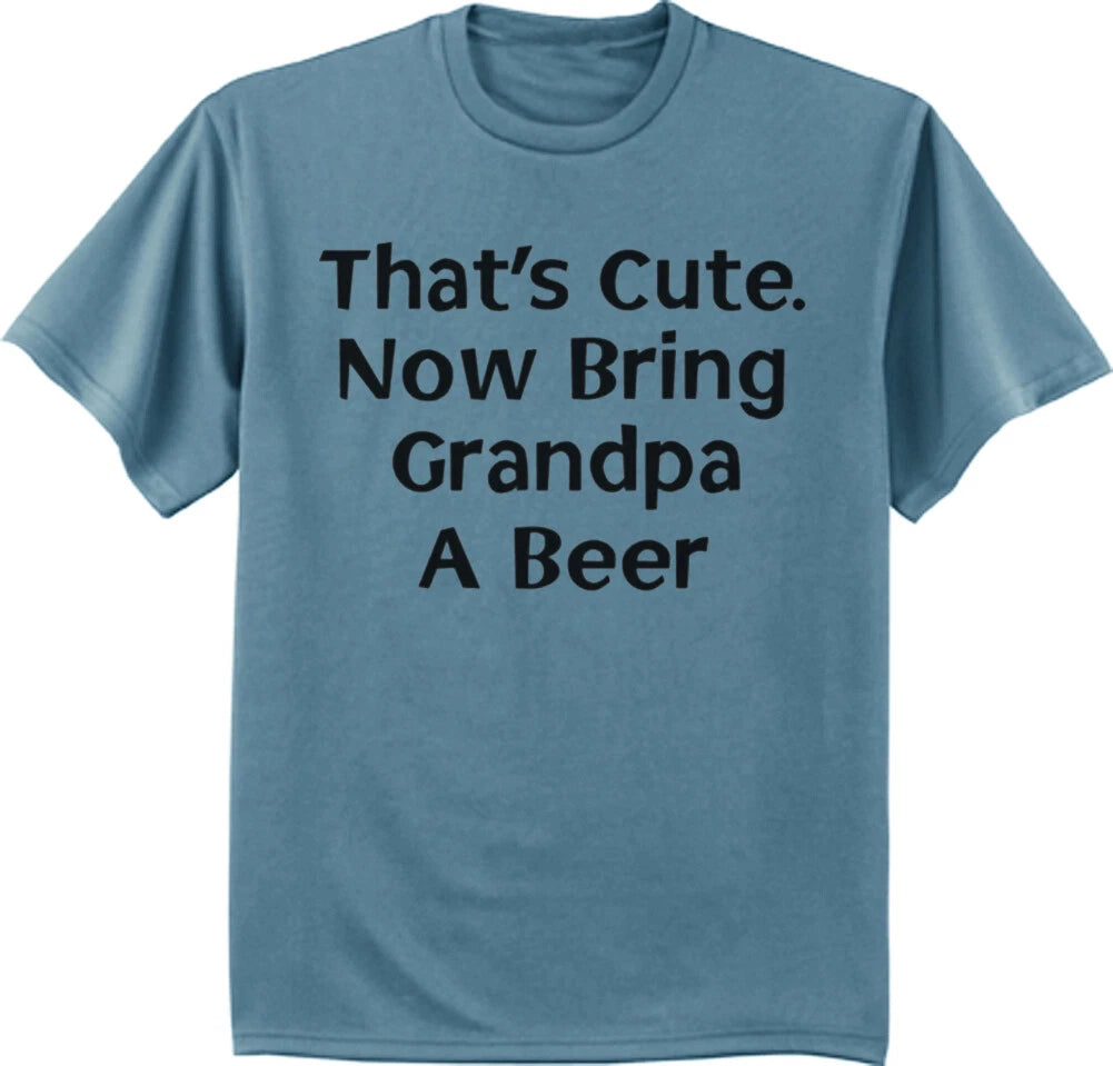 Funny Beer T-shirt Mens Gifts Graphic Tees Grandpa Gifts