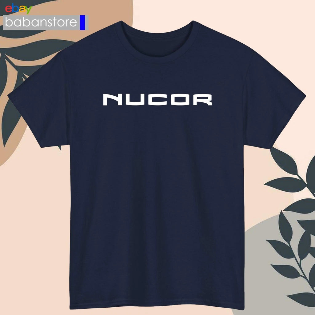 Nucor Company Logo Black/White/Grey/Navy/Red/Light Blue T-Shirt S-5XL