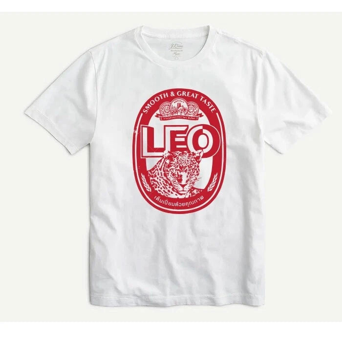 Leo Beer T-Shirts Thailand Brewing 3 Colors 100% Cotton