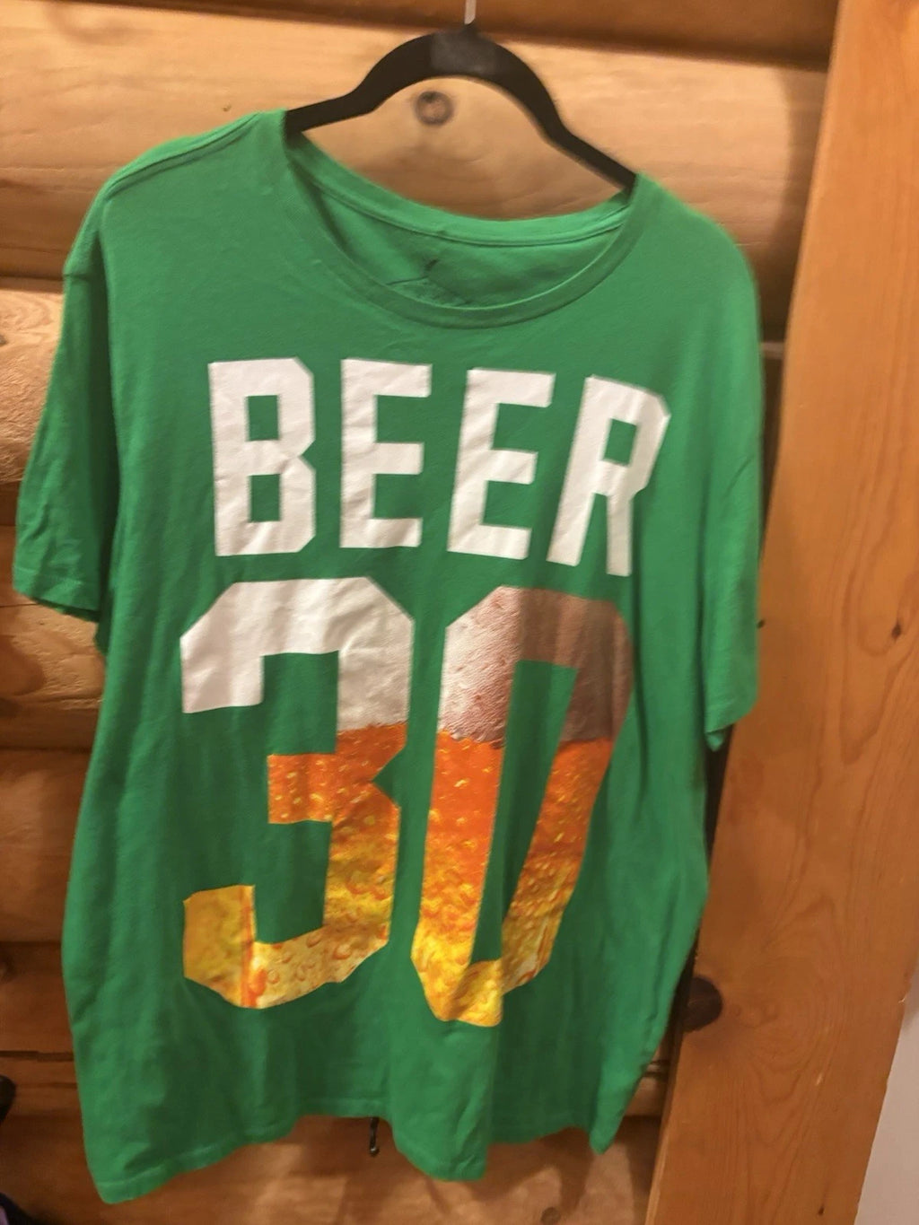 Vintage american eagle beer Thirty T -Shirt In Kelly Green Size Large
