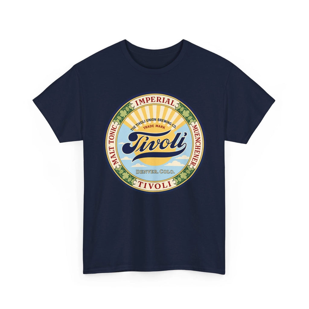 Tivoli Union Brewing Denver CO Muenchener Pre-Pro Beer Retro Breweriana T-Shirt