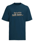 Funny Slogan T-shirt Bed Rotting, Talk Later Humour Lazy Novelty Gift Idea Teens