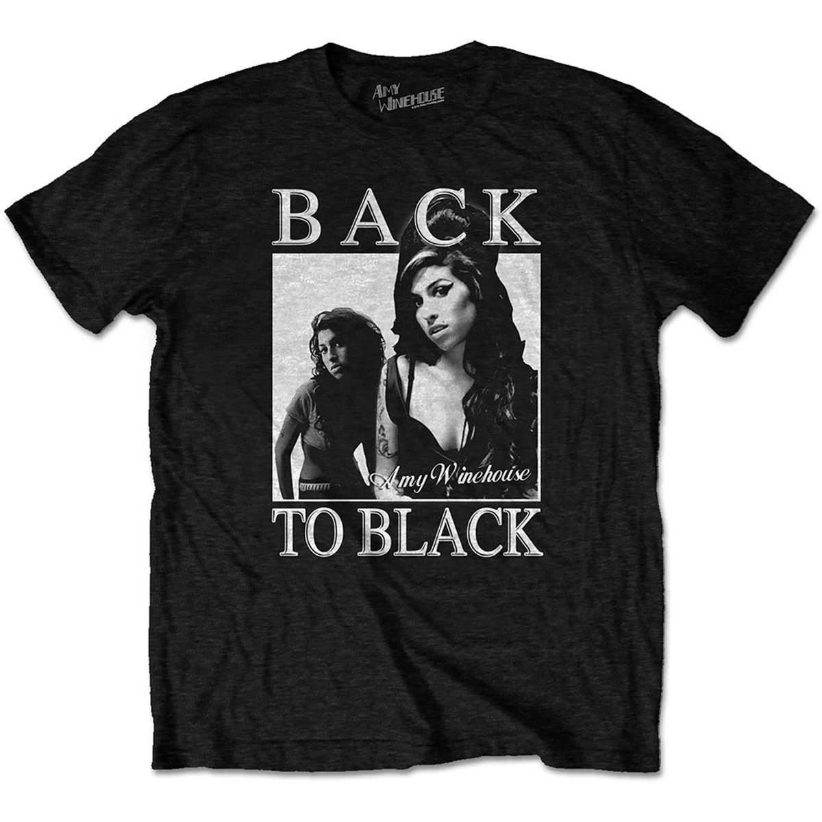 Amy Winehouse Back To Black Official Men's T-Shirt Men's