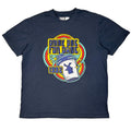 Dutch Bros T Shirt Retro 90s Grahic Coffee Culture Retro Navy Gray Blue XL