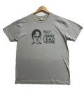 American apparel Dwight Schrute Men’s Tshirt Gray Father’s Day Size L Humor