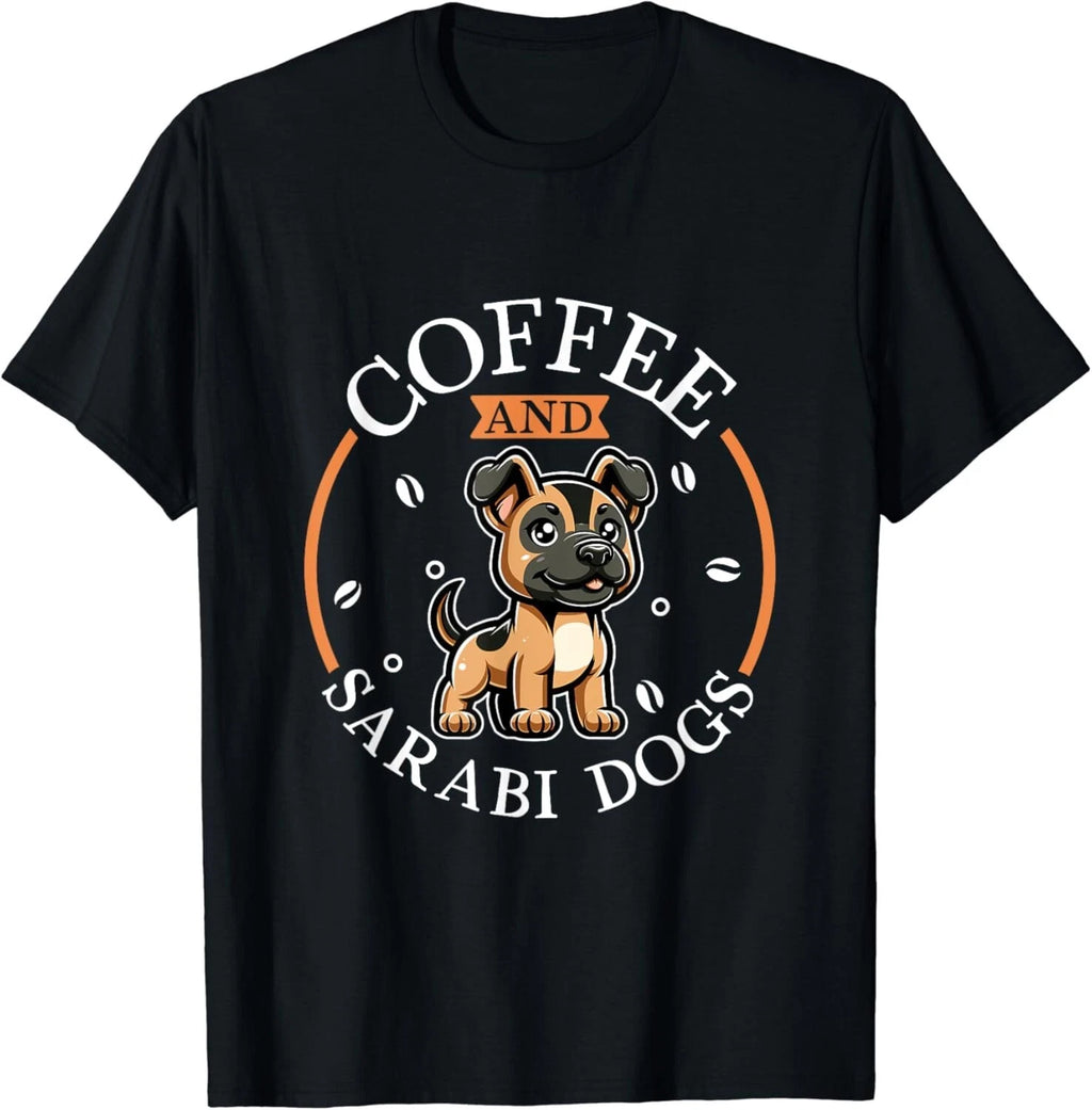 Coffee and Sarabi dog Tee Shirts Gift Unisex T-Shirt