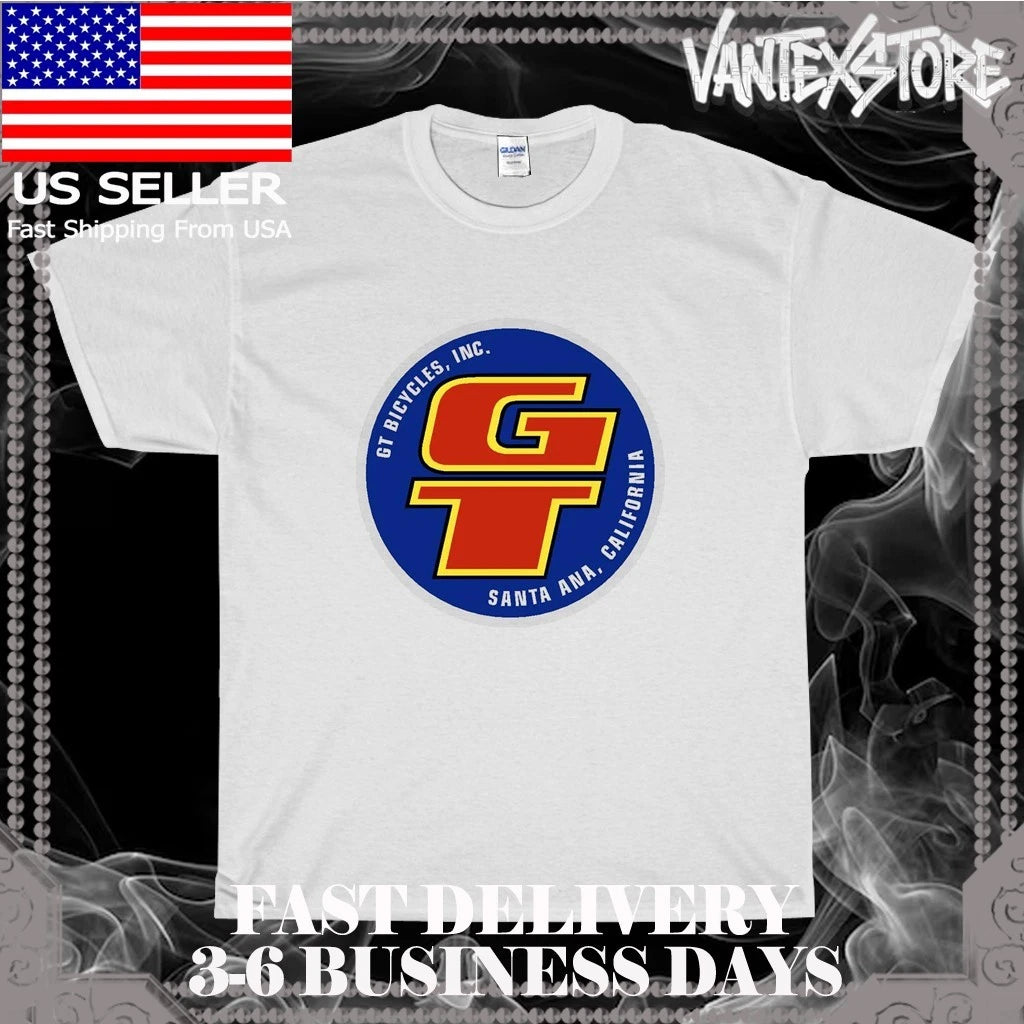 NEW SHIRT GT BMX BYCYCLE LOGO MEN'S T-SHIRT FUNNY AMERICAN USA SIZE S-5XL